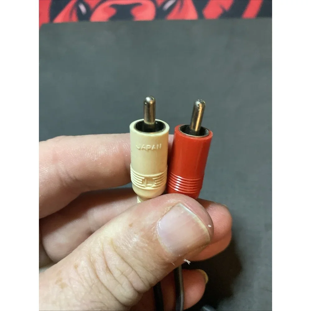 Twin RCA Dual Red And White No Yellow Audio and Video Cable C3